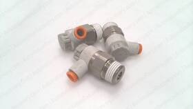 As3201f-n03-07sa Smc Pack Of 3 Speed Control Valve #342179
