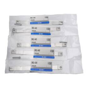 Bh2-040 Smc Lot Of 5 Auto-switch Mounting Bracket For 40mm Bore Ca2 Series