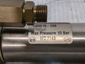 C85n25-25s Smc Iso Cylinder Double Acting Single Rod - Free Shipping Returns