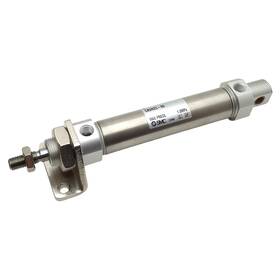C85n25-80 Smc Pneumatic Cylinder 25mm Bore 80mm Stroke G1/8 1.0mpa Max C85n25-80 Smc Pneumatic Cylinder 25mm Bore 80mm Stroke G1/8 1.0mpa Max