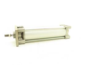 C96sdf100-320 Smc Pneumatic Air Cylinder 100mm Bore X 320mm Stroke Flange Mount