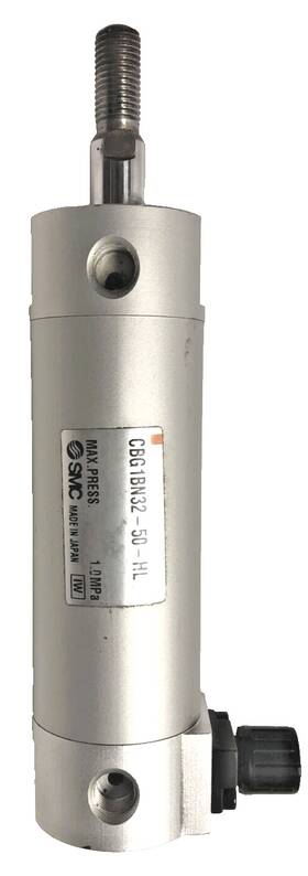 Cbg1bn32-50-hl Smc End Lock Cylinder Double Acting Used E7