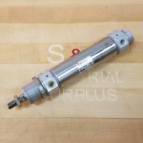 Cd76e32-80-b Smc Round Body Pneumatic Cylinder - Used