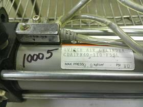 Cda1fn40-110 Smc Air Cylinder With 2 D-f59 Position Sensors