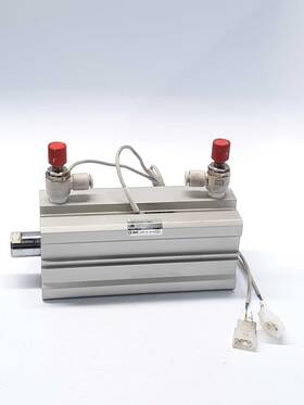 Cdbq2a50-75dc Smc Pneumatic Cylinder 50mm Piston 75mm Stroke With Sensors
