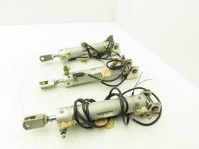 Cdg1ba32-125-h7bl Smc Cdg1ba32-125 Pneumatic Round Air Cylinder 125mm Stroke 32mm Bore -lot Of 3