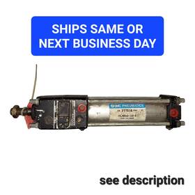 Smc Cdlabn40-120-e Pneumatic Cylinder Cla40-e 72 Psi Untested Read Descr