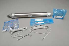 Cdm2b40-250a Smc New Pneumatic Cylinder Kit Fast Ship From Usa