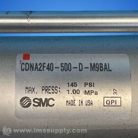 Cdna2f40-500-d-m9bal Smc Power Lock Tie Rod Cylinder Usip