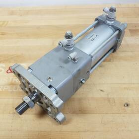 Cdna2f80-100-d Smc Power Lock Pneumatic Cylinder 80mm Bore 100mm Stroke - Used