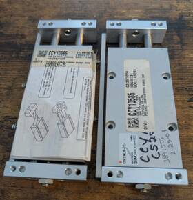 Cdpxwl16-25 Smc Two Cylinder Slide Ball/b Endplate Mounted Cxw Guided Cylinders