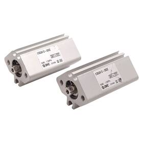 Cdq2a12-20dz Smc Lot Of 2 Compact Cylinder 12mm Bore 20mm Stroke M5 1.0mpa
