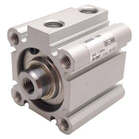 Cdq2a32-10dz Smc Compact Cylinder 32mm Bore 10mm Stroke 1.0mpa Rc1/8