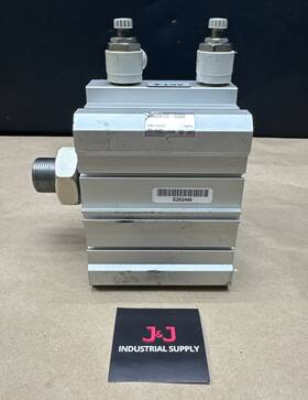 Cdq2b100-30dm Smc Pneumatic Compact Cylinder 100mm Bore X 30mm Stroke Preowned