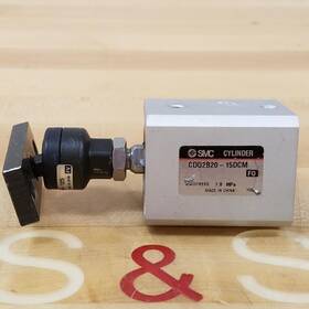 Cdq2b20-15dcm Smc Pneumatic Cylinder With Jaf20-8-125 Floating Joint 1.0 Mpa