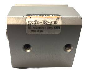 Cdq2b25-10d-a73c Smc Compact Pneumatic Cylinder Used