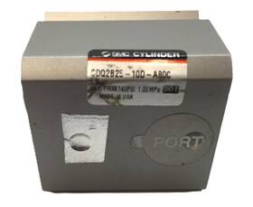 Cdq2b25-10d-a80c Smc Compact Pneumatic Cylinder Used