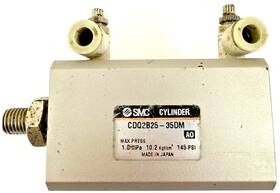 Cdq2b25-35dm Smc Compact Cylinder 145psi Used Ww