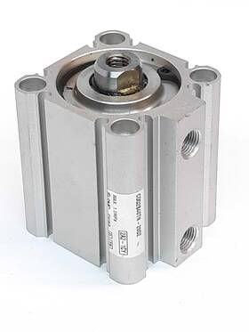 Cdq2b40tn-20dz Smc Compact Pneumatic Cylinder 40mm Bore 20mm Stroke
