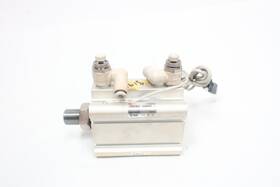 Cdq2b50-50dcmz-m9bl Smc Double Acting Pneumatic Cylinder 50mm 1mpa