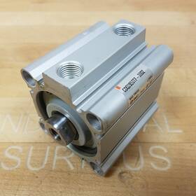 Cdq2b50tf-30dz Smc Compact Pneumatic Cylinder 50mm Bore 30mm Stroke - Used