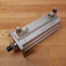 Cdq2f50-125dcm Smc Pneumatic Cylinder 50mm Bore 125mm Stroke - Used
