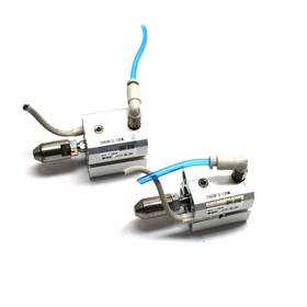 Cdqsb12-10sm Smc Lot Of 2 Double-acting Compact Cylinders 12mm Bore