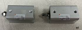 Cdqsb16-30dm Smc Compact Cylinder - Lot Of 2