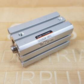 Cdqsb20-35dc Smc Pneumatic Compact Cylinder - Used