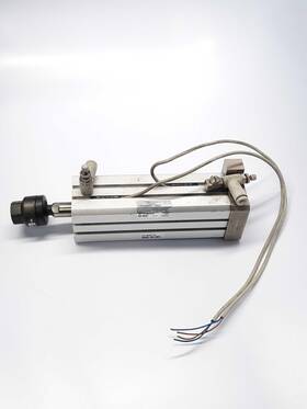 Cdqsb25-75dc-75dc Smc Pneumatic Cylinder 25mm Bore 75mm Stroke
