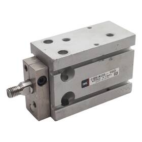 Cduk20-10d Smc Pneumatic Cylinder 20mm Bore 10mm Stroke M5 0.7mpa