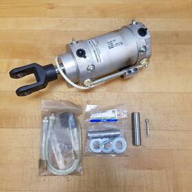 Ckpa80-50y-p74se Smc Pneumatic Clamp Cylinder - Used