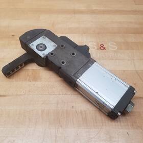 Ckz2n50-90rt-aa017 Smc Pneumatic Clamp Cylinder - Used
