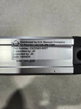 Ckz2n63-90dt Smc Ckzn Slim Line Clamp Cylinder