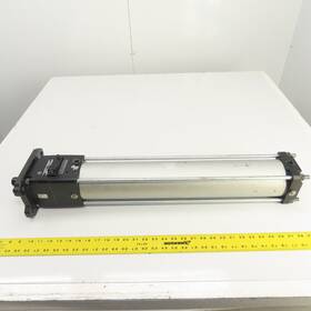 Clafn100-525n-e-x1us Smc Double Action Pneumatic Cylinder 100mm Bore 525mmstroke