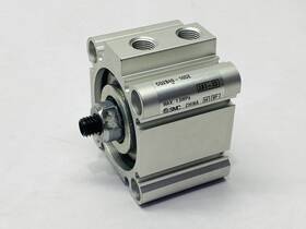Cq2b40-10dz Smc Pneumatic Compact Cylinder 40mm Bore 10mm Stroke
