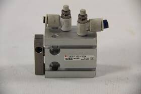 Cuk20-10d-xc34 Smc Pneumatic Cylinder 20mm Bore 10mm Stroke 0.7mpa 100psi