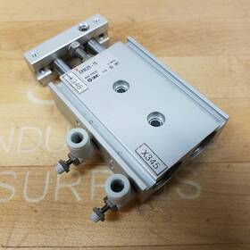 Cxsl20-15 Smc Dual Rod Guided Air Cylinder - Used