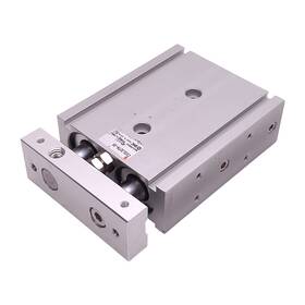 Cxsl32tn-35 Smc Dual Rod Pneumatic Cylinder 32mm Bore 35mm Stroke 1/8in Npt