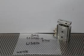 Cxsm20-10-y59bl Smc Cxsm20-10 0.7mpa Guided Cylinder Used With Warranty