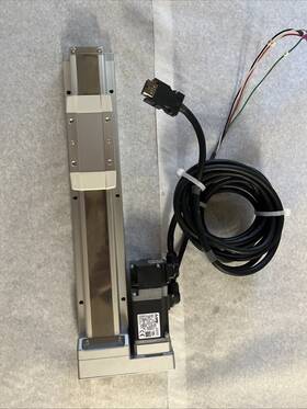 Lefs25rs2h-200-s2a11 Smc With Mitsubishi Hf-kn13 Step Motor