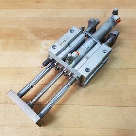 Mggmb20-125-h7bsapc-xc18 Smc Guided Pnuematic Cylinder 20mm Bore - Used