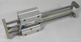 Mggmb20-200 Smc Guided Cylinder 20mm Bore 200mm Stroke 145 Psi 1.0mpa Used