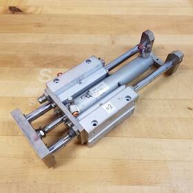 Mggmb32-150-h7bsapc-xc18 Smc Guided Pnuematic Cylinder 32mm Bore - Used