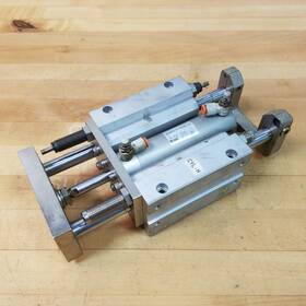 Mggmb32-75-h7bsapc-xc18 Smc Guided Pnuematic Cylinder 32mm Bore - Used