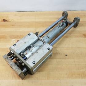 Mggmb50-350-c73l Smc Guided Pneumatic Cylinder 50mm Bore 350mm Stroke - Used