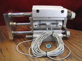 Smc Mggmb50-75-c73cz Guided Air Cylinder With Switches 50mm Bore 75mm Stroke