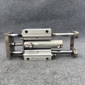 Mggmb50tn-150 Smc Double Acting Pneumatic Linear Actuator Used