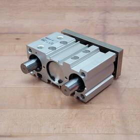 Mgpl32tf-25 Smc Compact Guide Cylinder 32mm Bore 25mm Stroke - Used