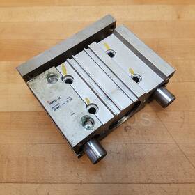 Mgpl50-50 Smc Pneumatic Compact Guide Cylinder - Used